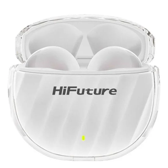 HiFuture - FlyBuds3 - True Wireless Earbuds - Charging Case - White